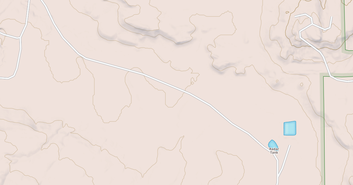 Map preview of WHITEWATER CANYON