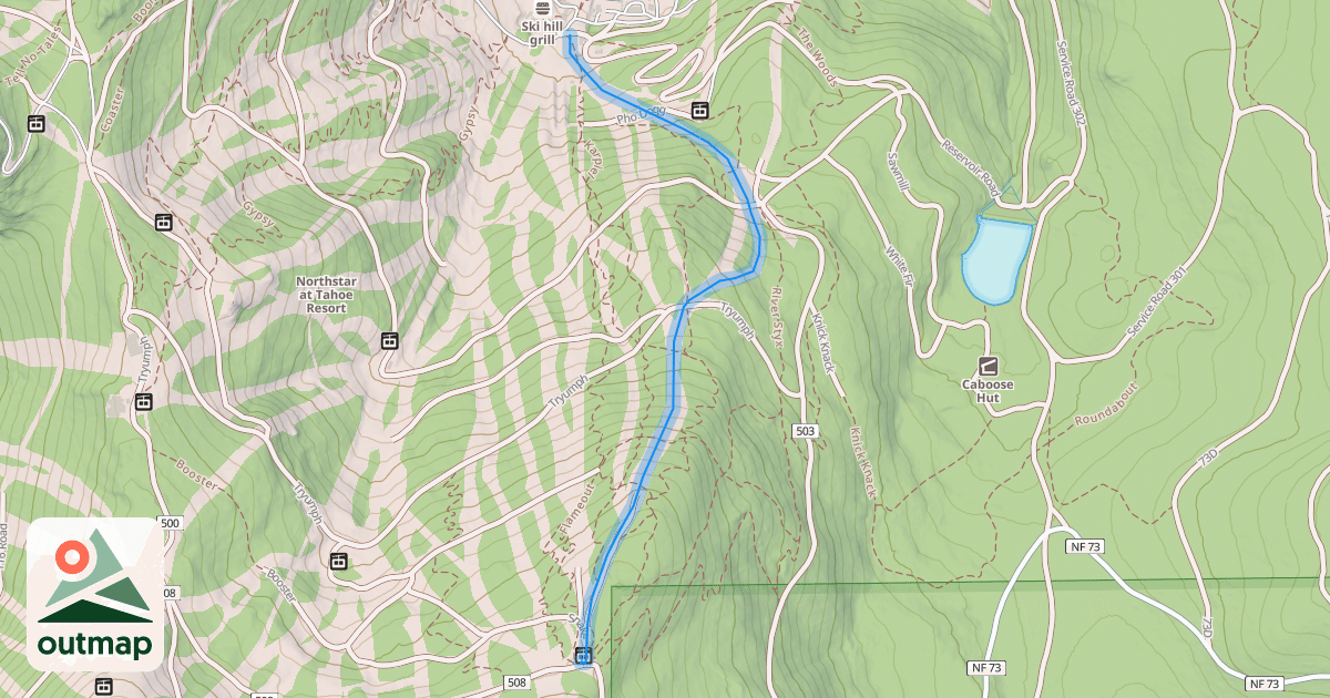 Map of Logger's Loop