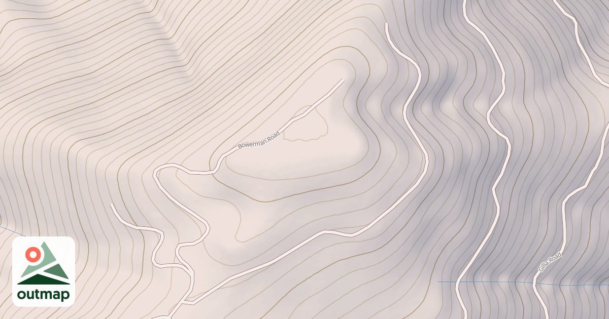 Map of BOWERMAN
