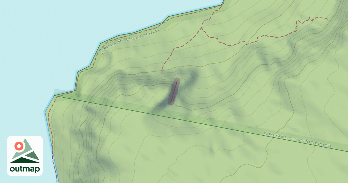Map of Upper Bluff