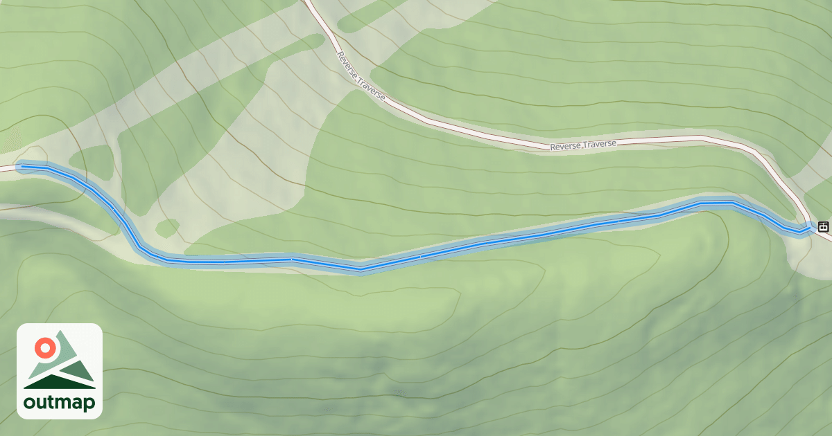 Map of Valley House Traverse