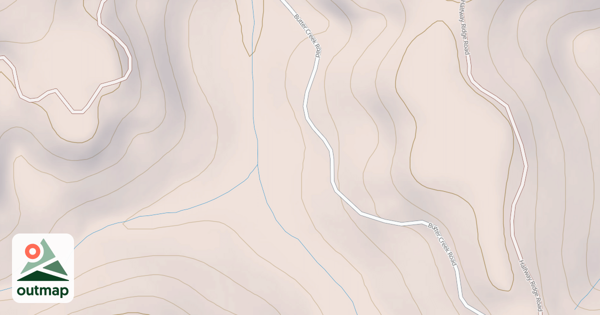Map of BUTTER CR MEA CG