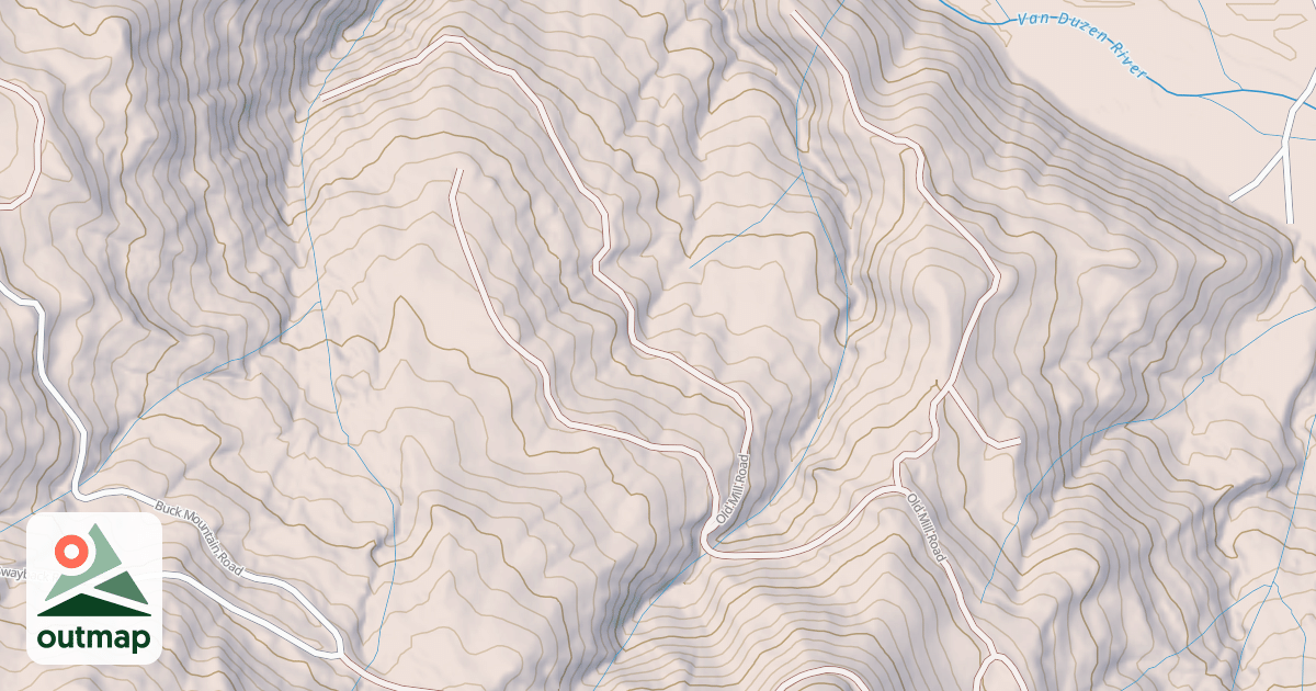 Map of OLD MILL