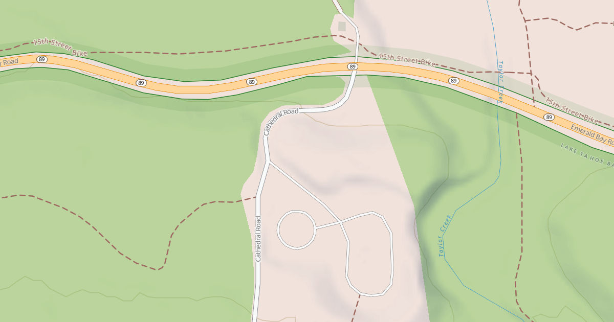 Map preview of CATHEDRAL ROAD