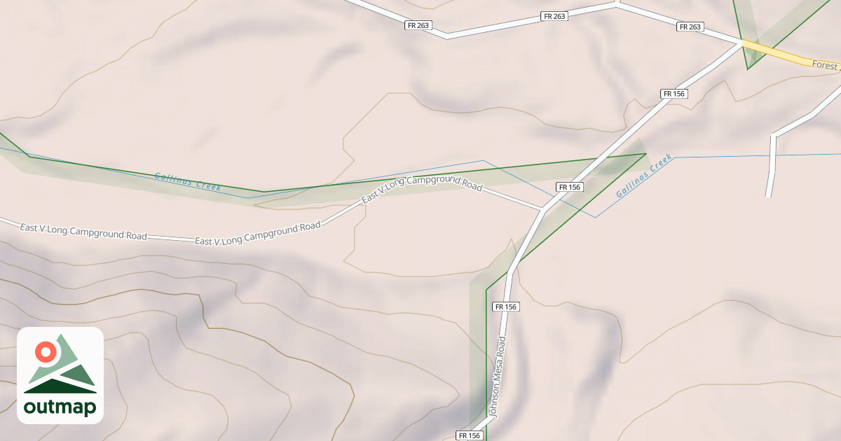 Map of USFS Motor Vehicle Use Map Roads {43122B6D-670C-401F-BED3-A963DF4B0AA8}
