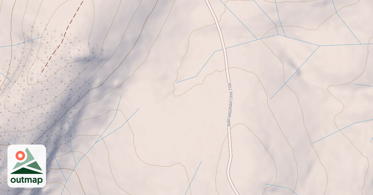 Map of Bald Mountain T29