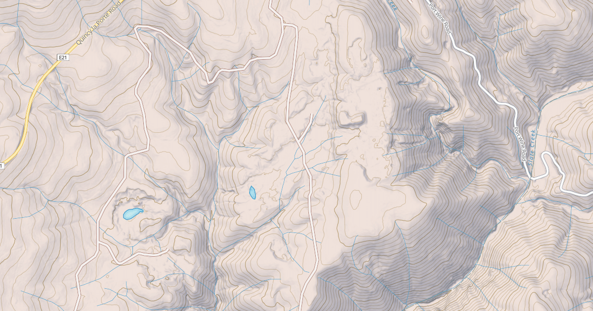Map preview of BERNARD DIGGINGS SPUR A
