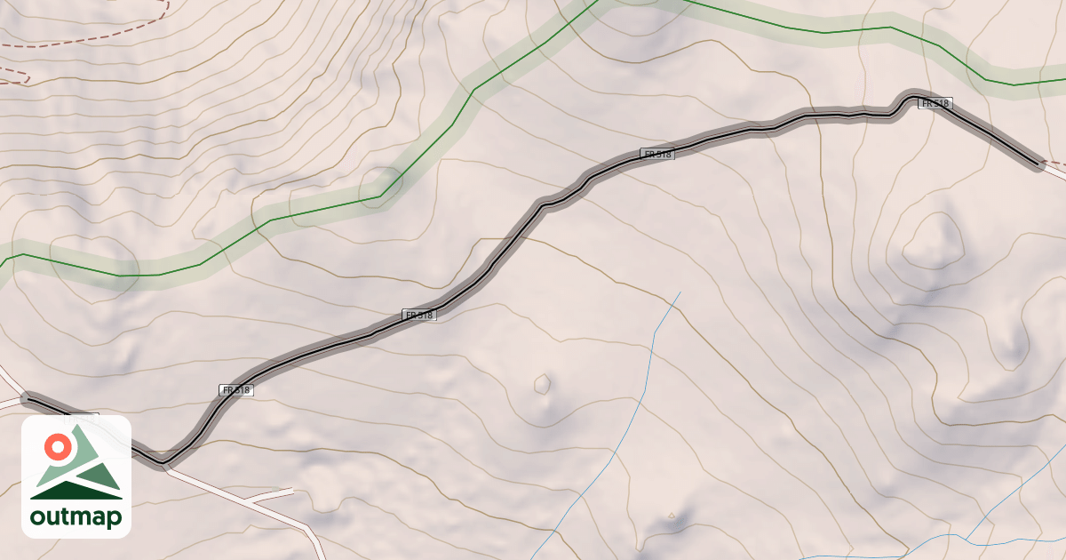 Map of Carson Road