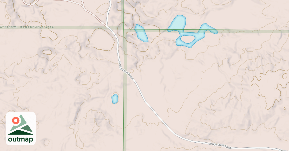 Map of Baraga Plains Trail