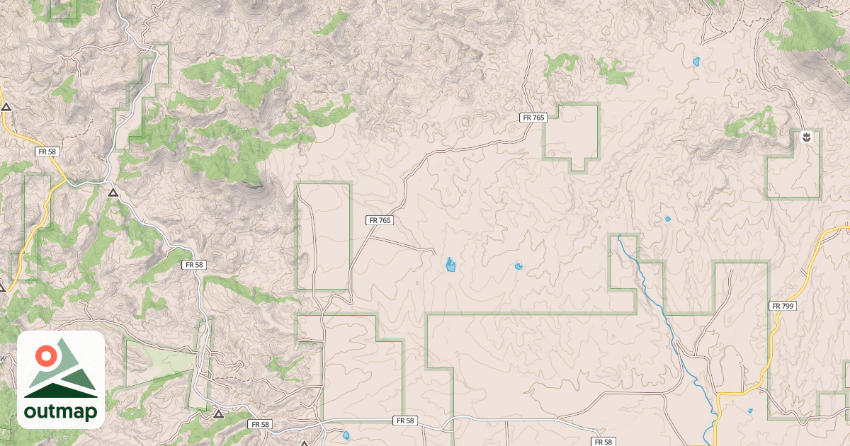 Map of MEADOW VALLEY
