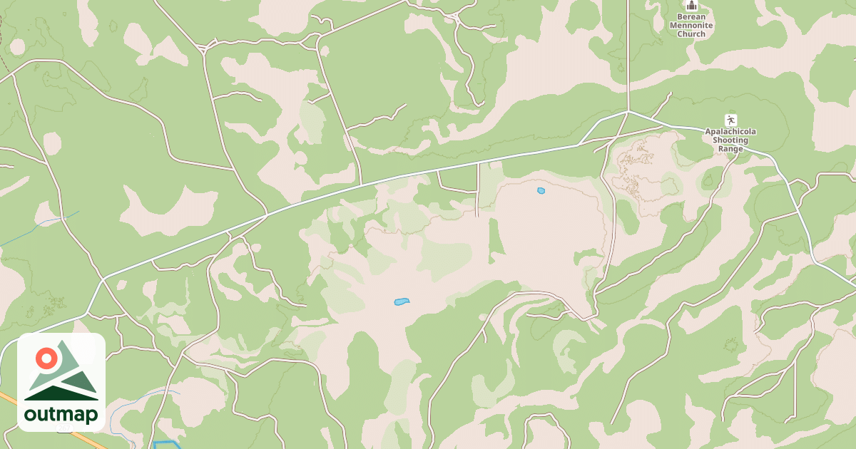 Map of NORTH PASTURE