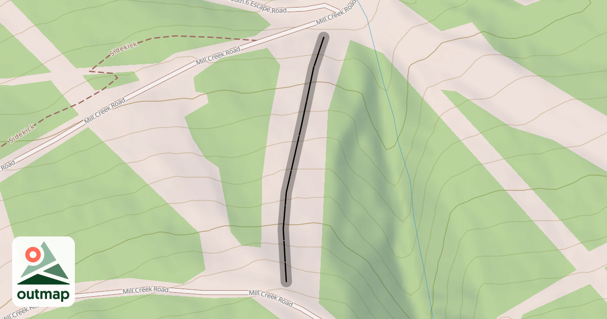 Map of Log Chute