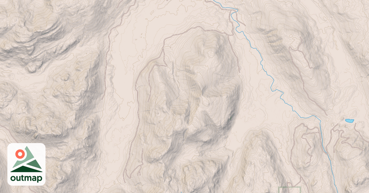 Map of TWIN SPUR