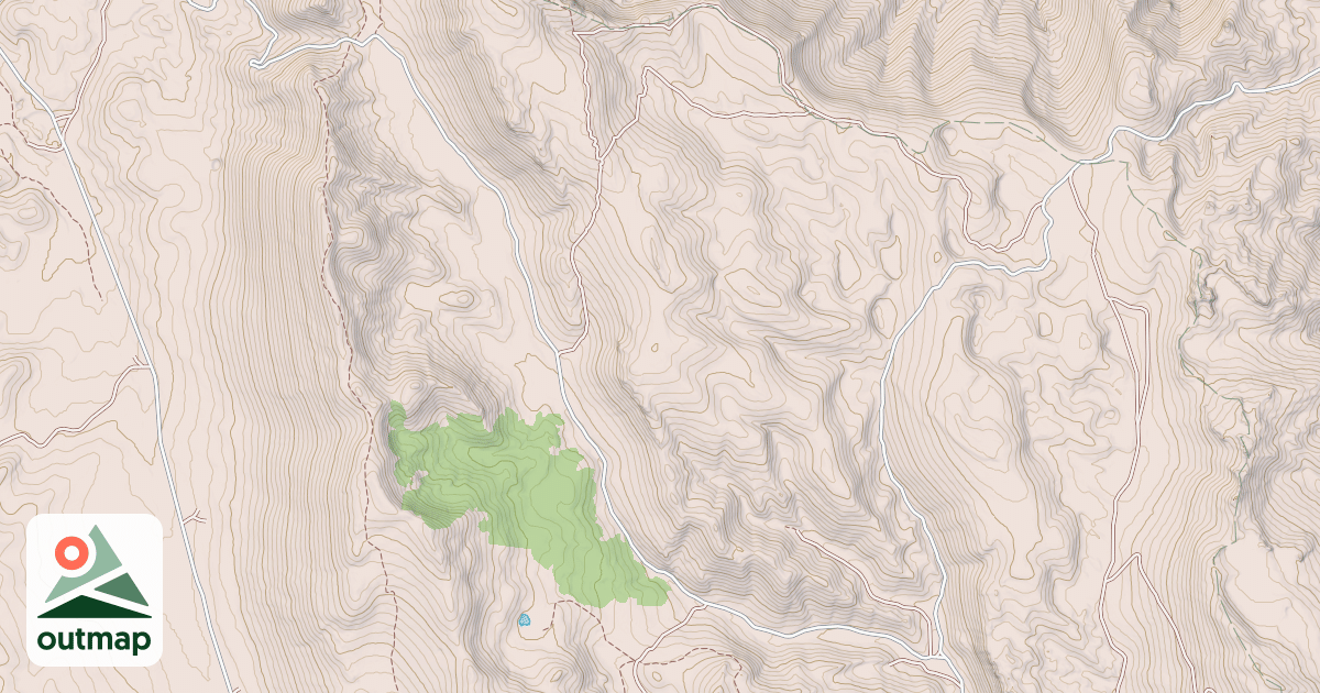 Map of EGAN BASIN