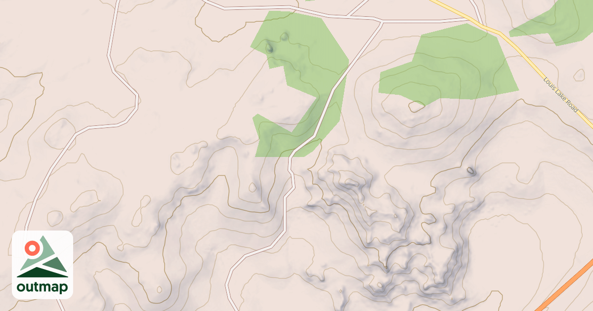 Map of HERMIT SOUTH