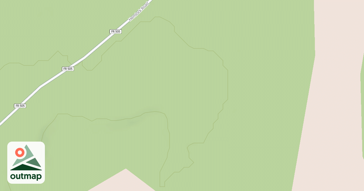 Map of FR 505J