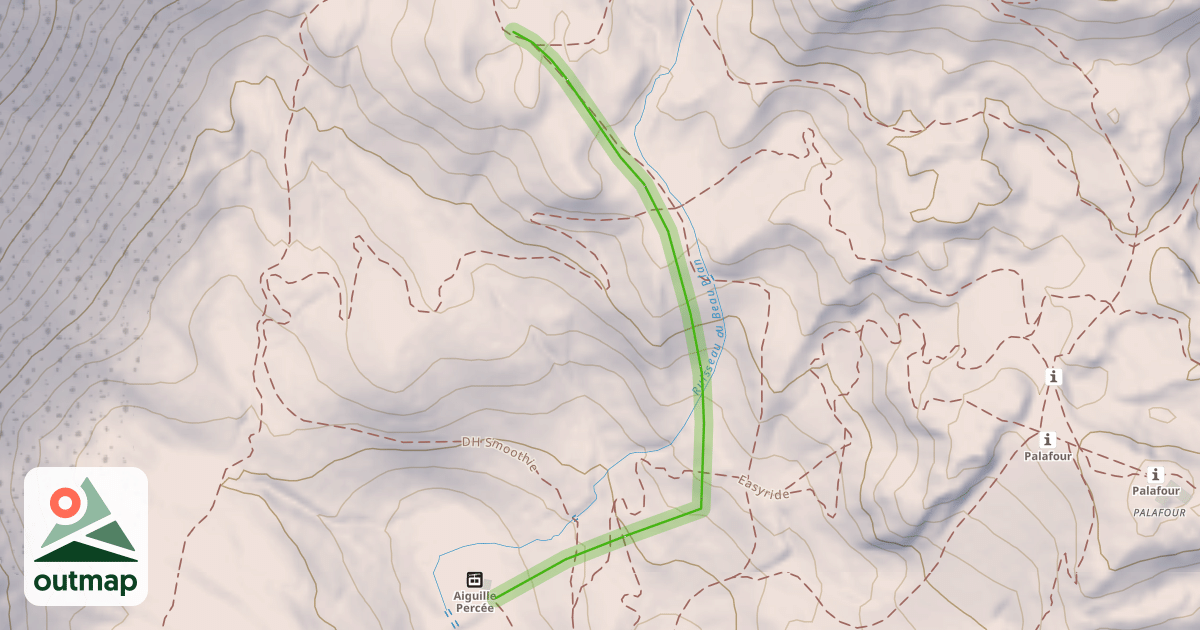 Map of Bruyères