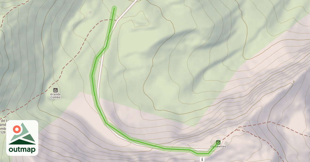 Map of Grande Combe