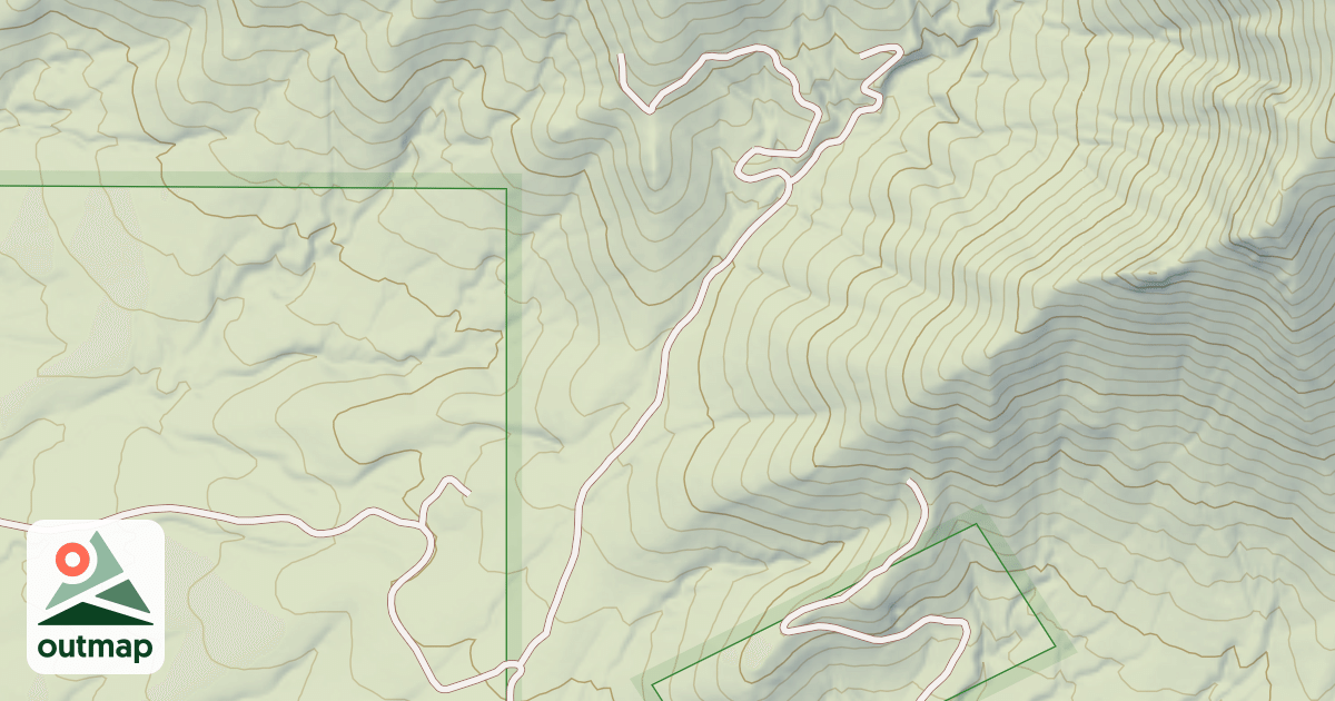 Map of MARY A CANYON
