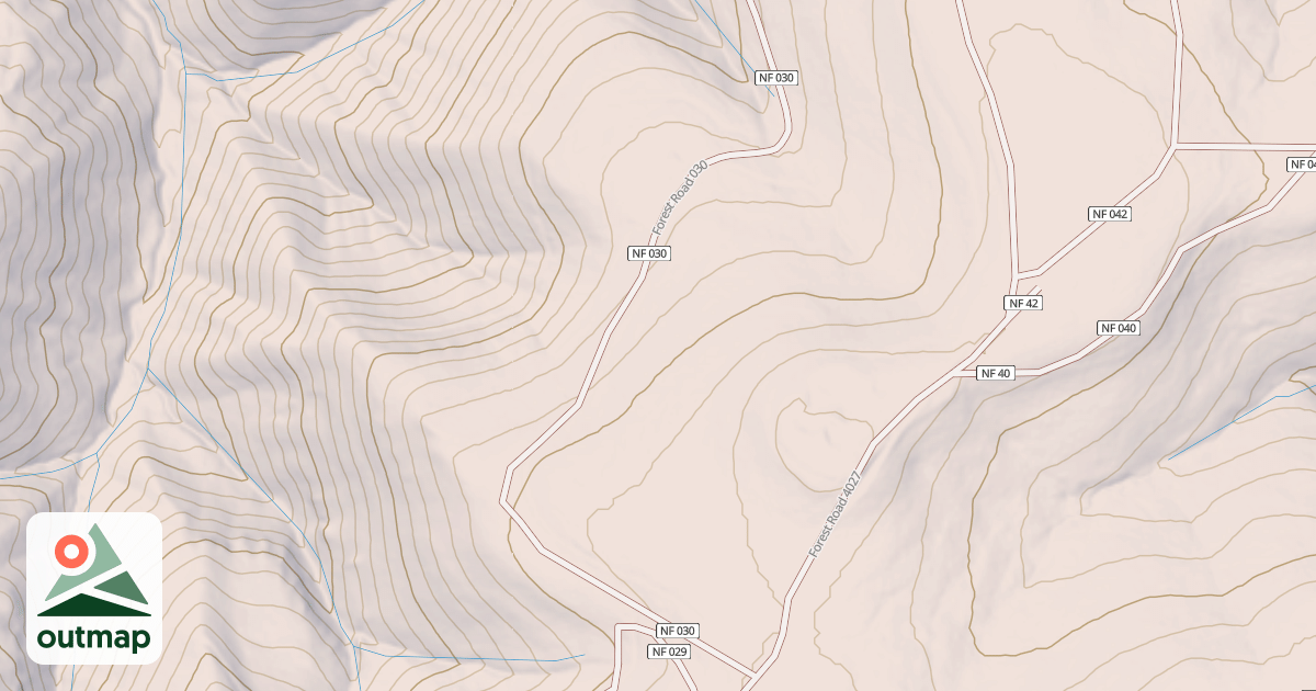 Map of LOST RIDGE