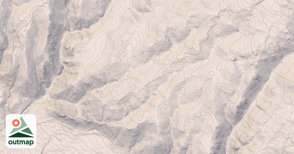 Map of Pole Creek