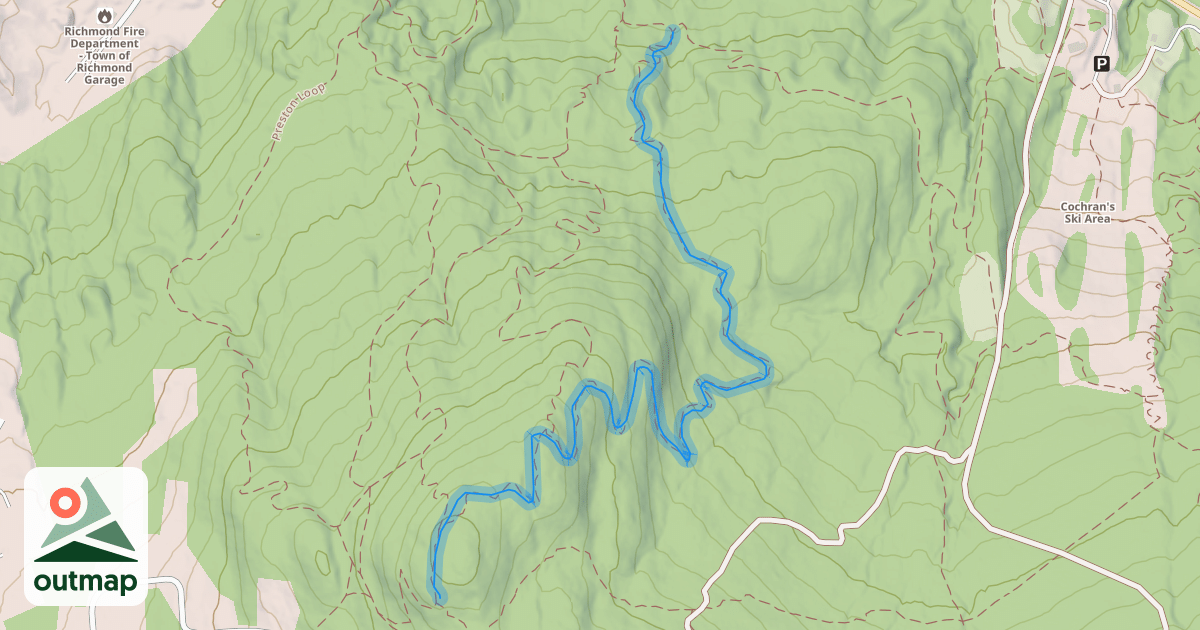 Map of Lung Ta Path