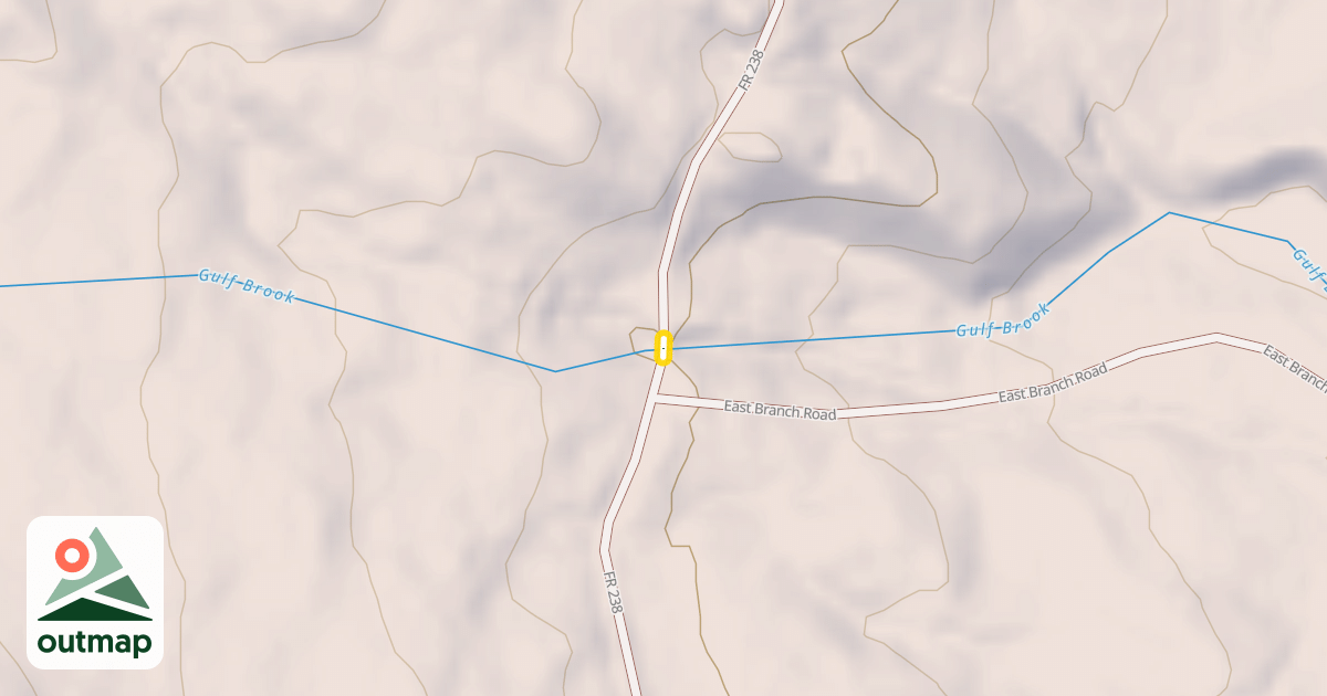 Map of FR 238