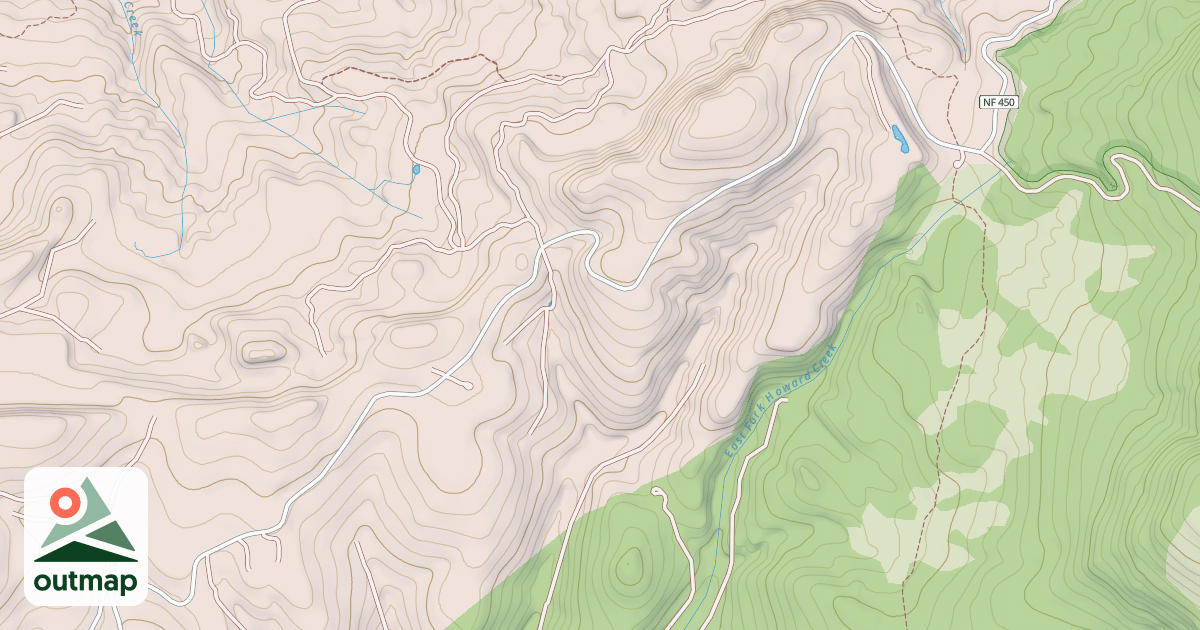 Map of USFS National Forest System Roads {030961FE-7D55-48E1-9864-2A06BB384079}
