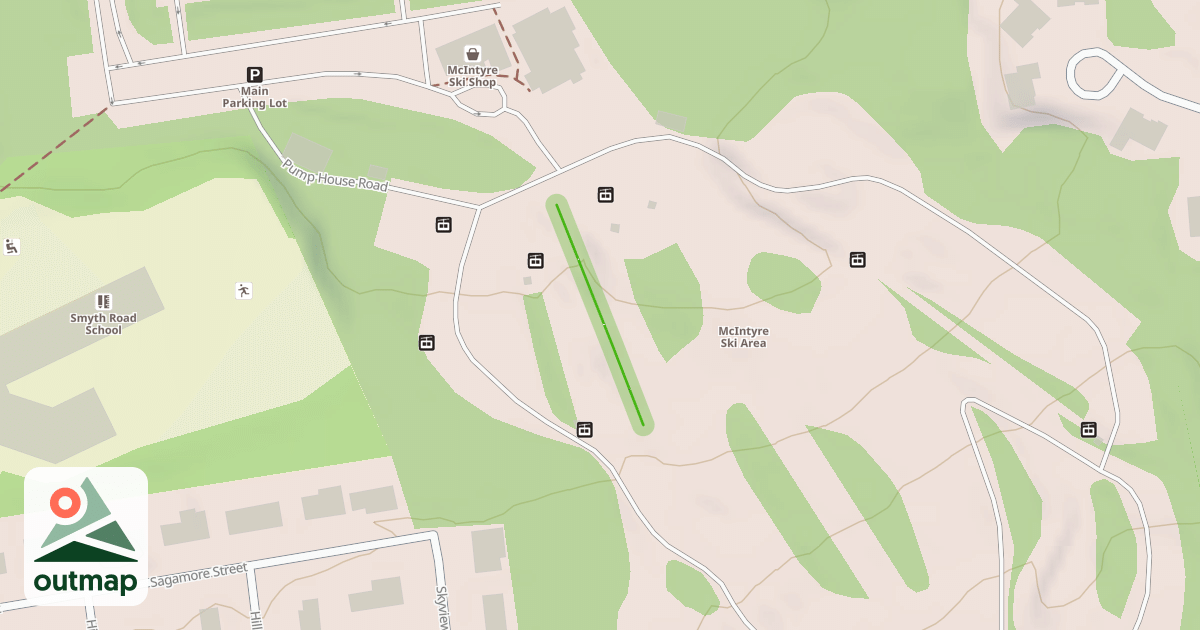 Map of The Queen's Trail