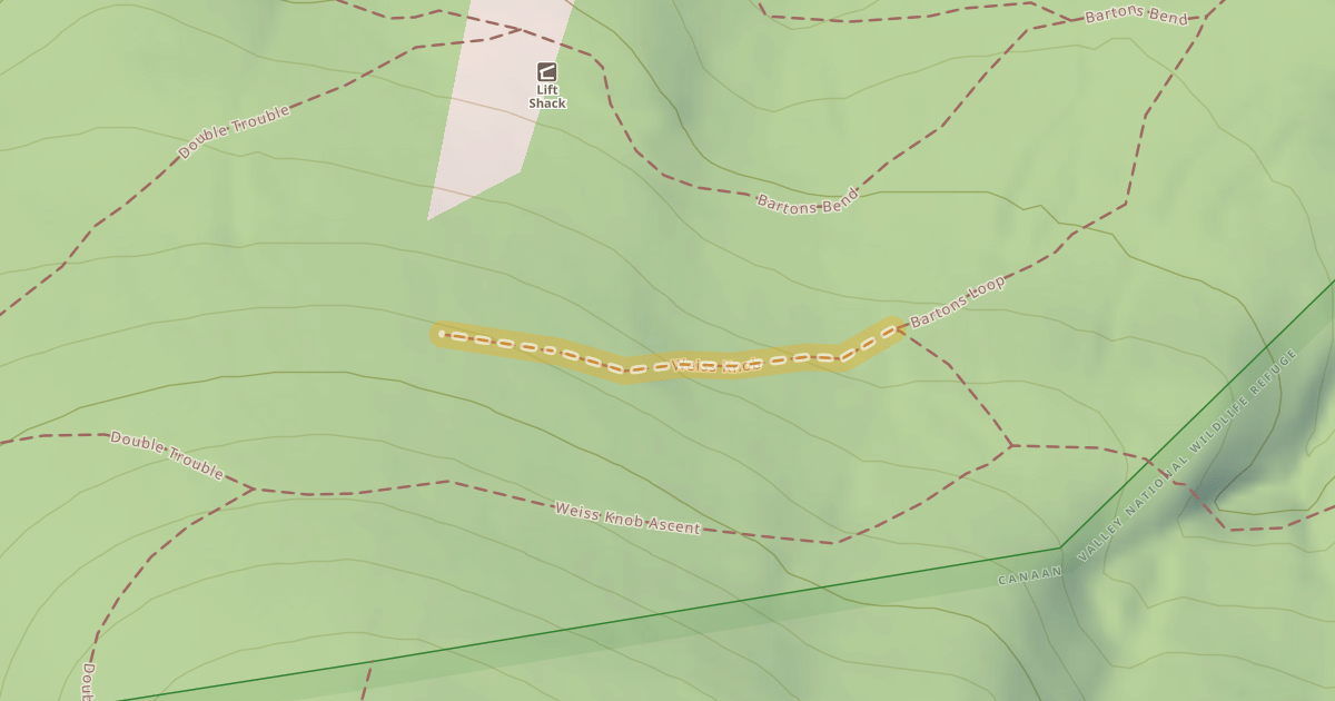 Map preview of Weiss Knob