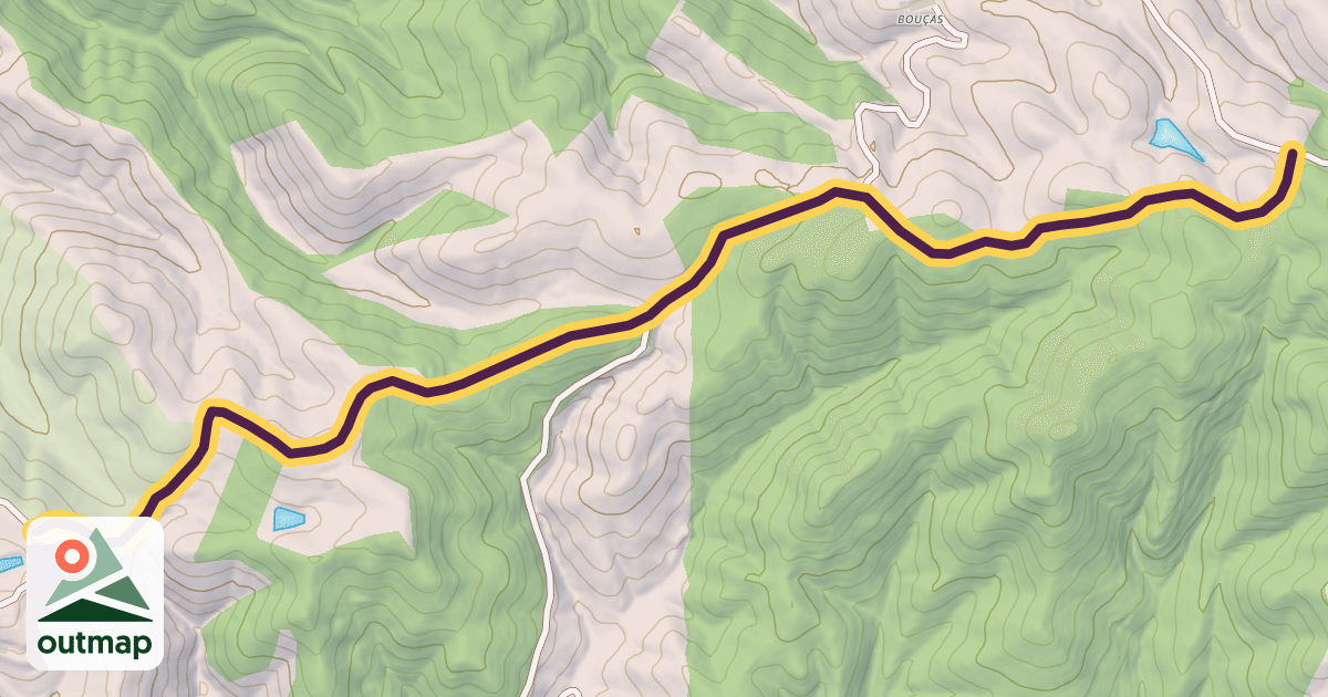 Map of Via Algarviana