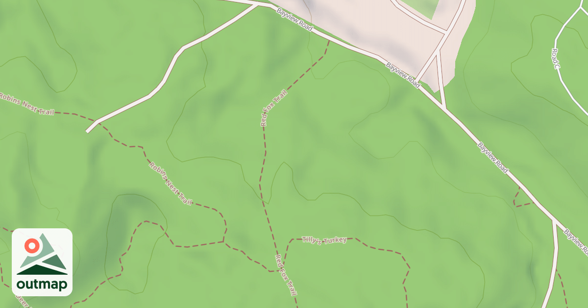 Map of Red Fox Trail