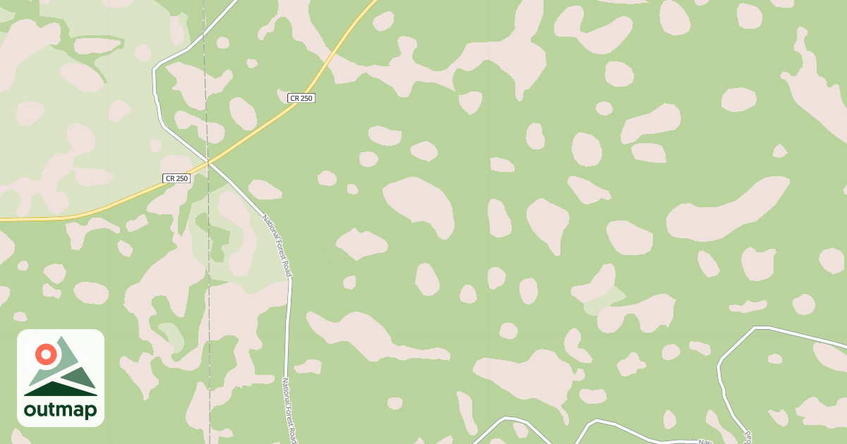 Map of USFS Motor Vehicle Use Map Roads {8820291A-B417-4FB6-B6C9-C1005C5946BE}