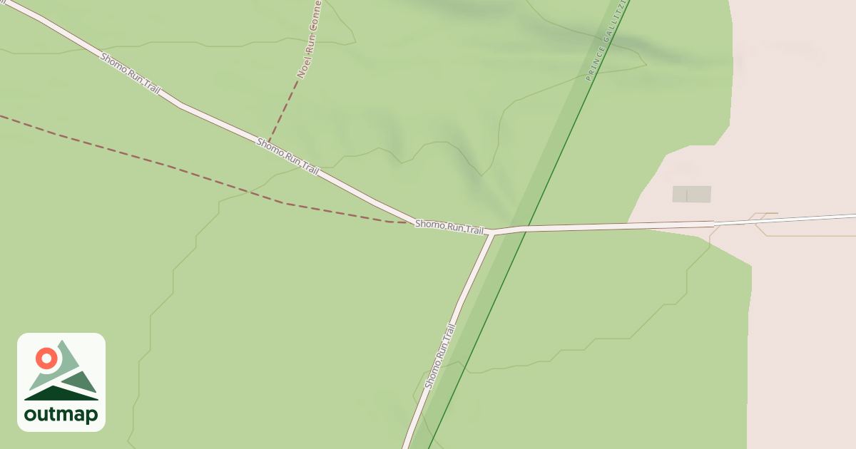 Map of Prince Gallitzin State Park Trails