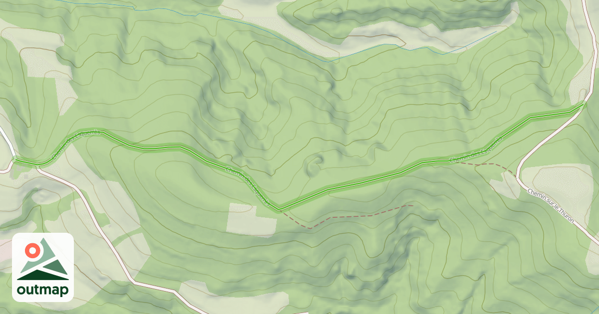 Map of Chemin des Esquerrès