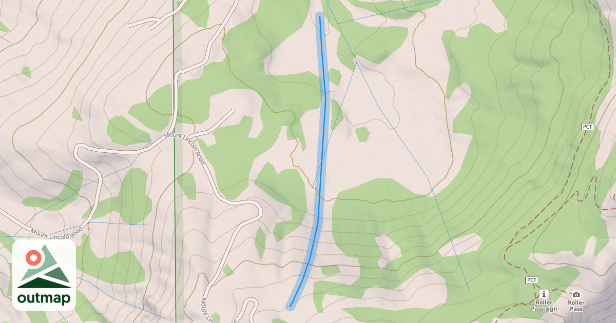 Map of Bill Klein's Schuss