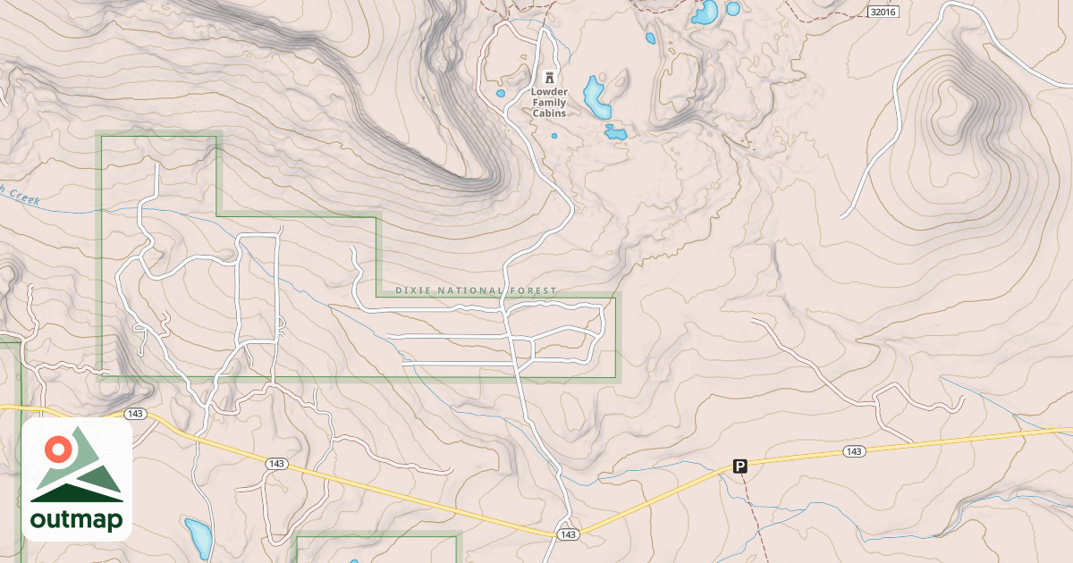 Map of LOWDER