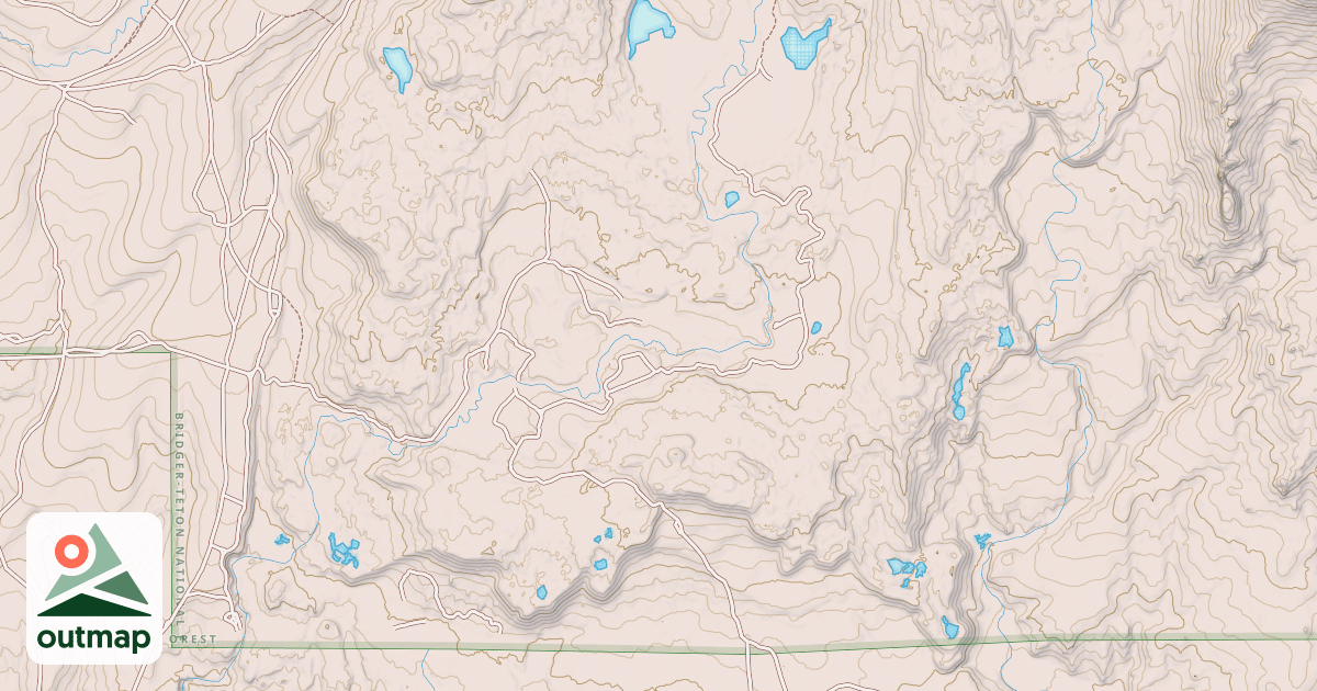 Map of LITTLE SANDY