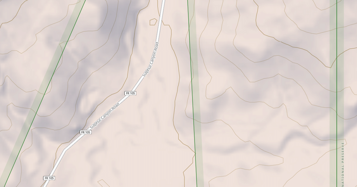Map preview of USFS Motor Vehicle Use Map Roads {3F513595-1008-415D-8ED0-00A854848610}