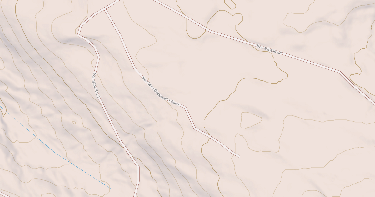 Map preview of IRON MINE DISPERSED 1-80948