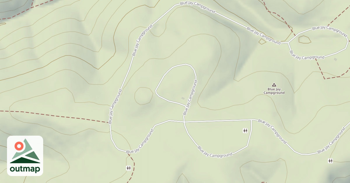 Map of BLUE JAY CG E