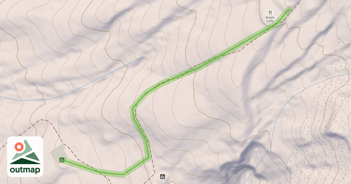 Map of Upper Freeway