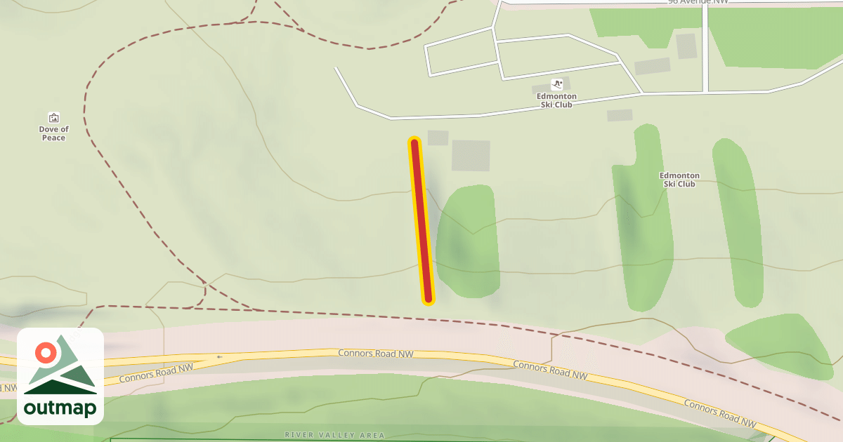 Map of Tin Can Row T-Bar