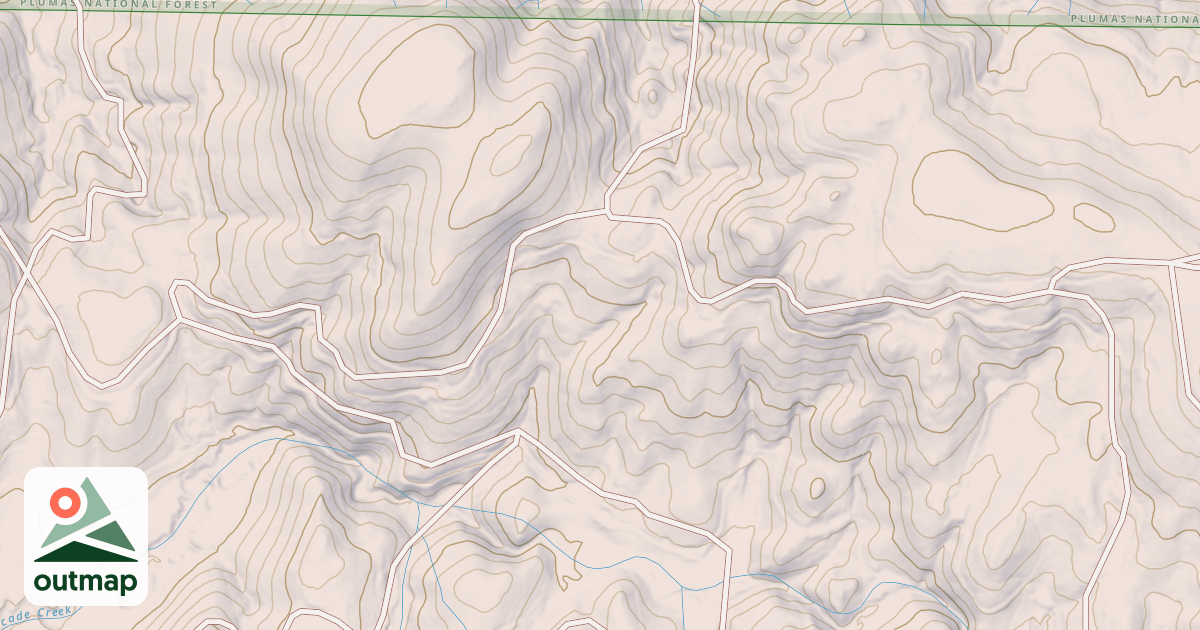 Map of CEDAR GULCH