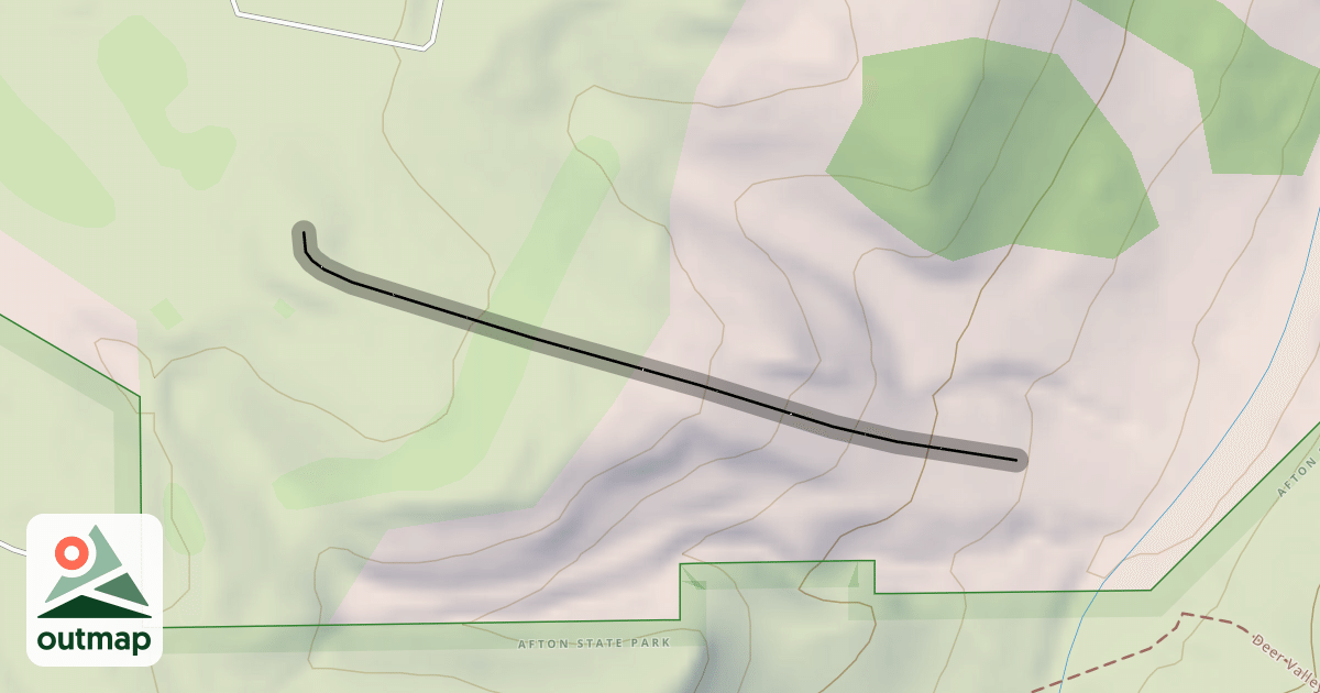 Map of Rosie's Run