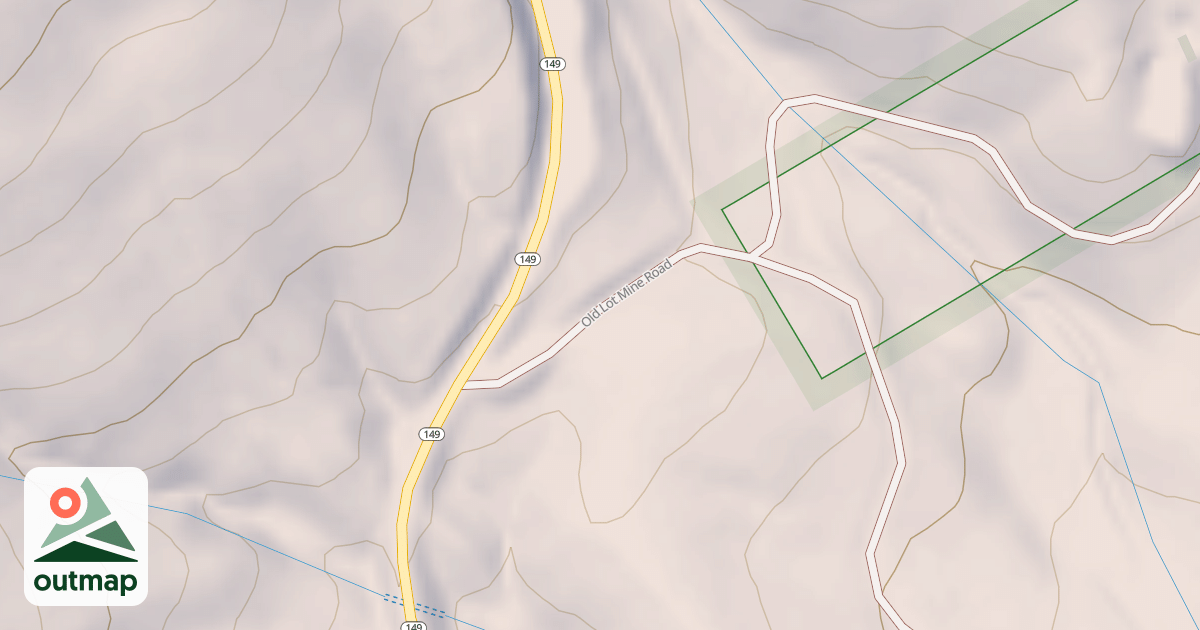 Map of BLM National GTLF Public Motorized Roads 4249dc70-8bf9-4d80-9d21-e2771a925d00