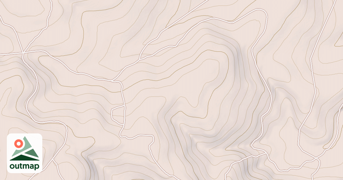 Map of MILK CR RIDGE
