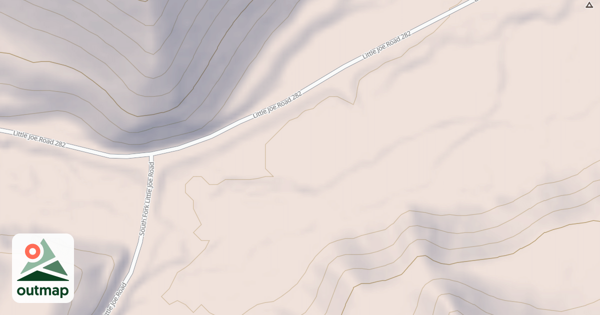 Map of LITTLE JOE CAMPSITE