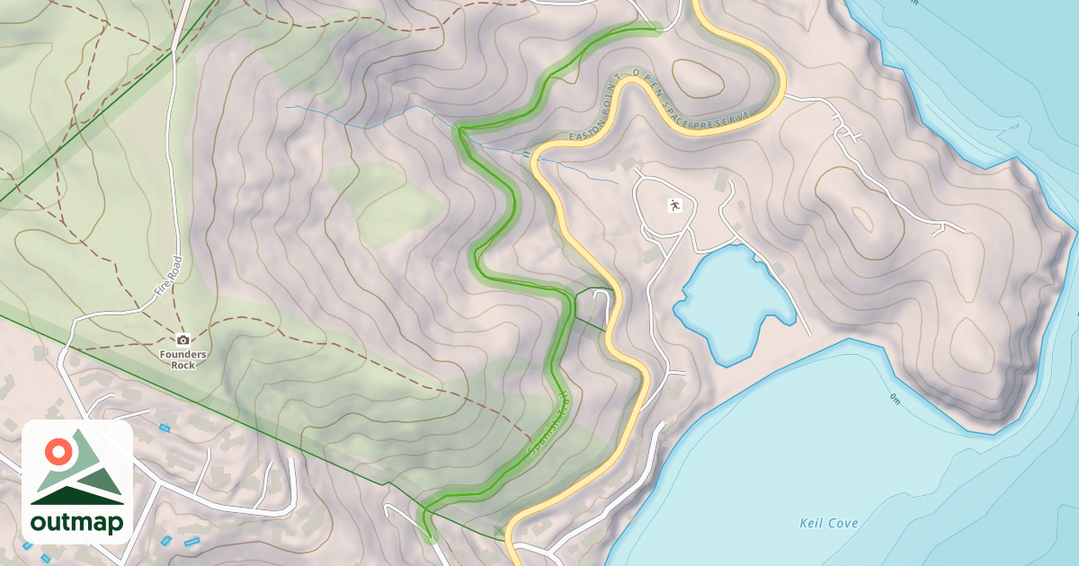 Map of Spanish Trail