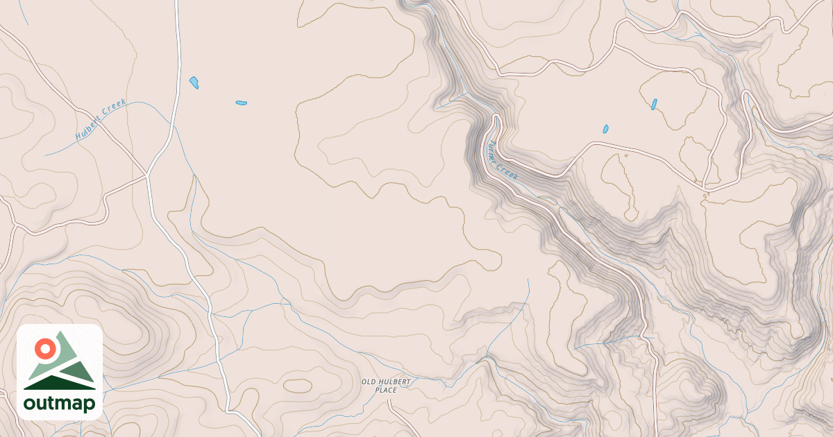 Map of HULBERT RIM